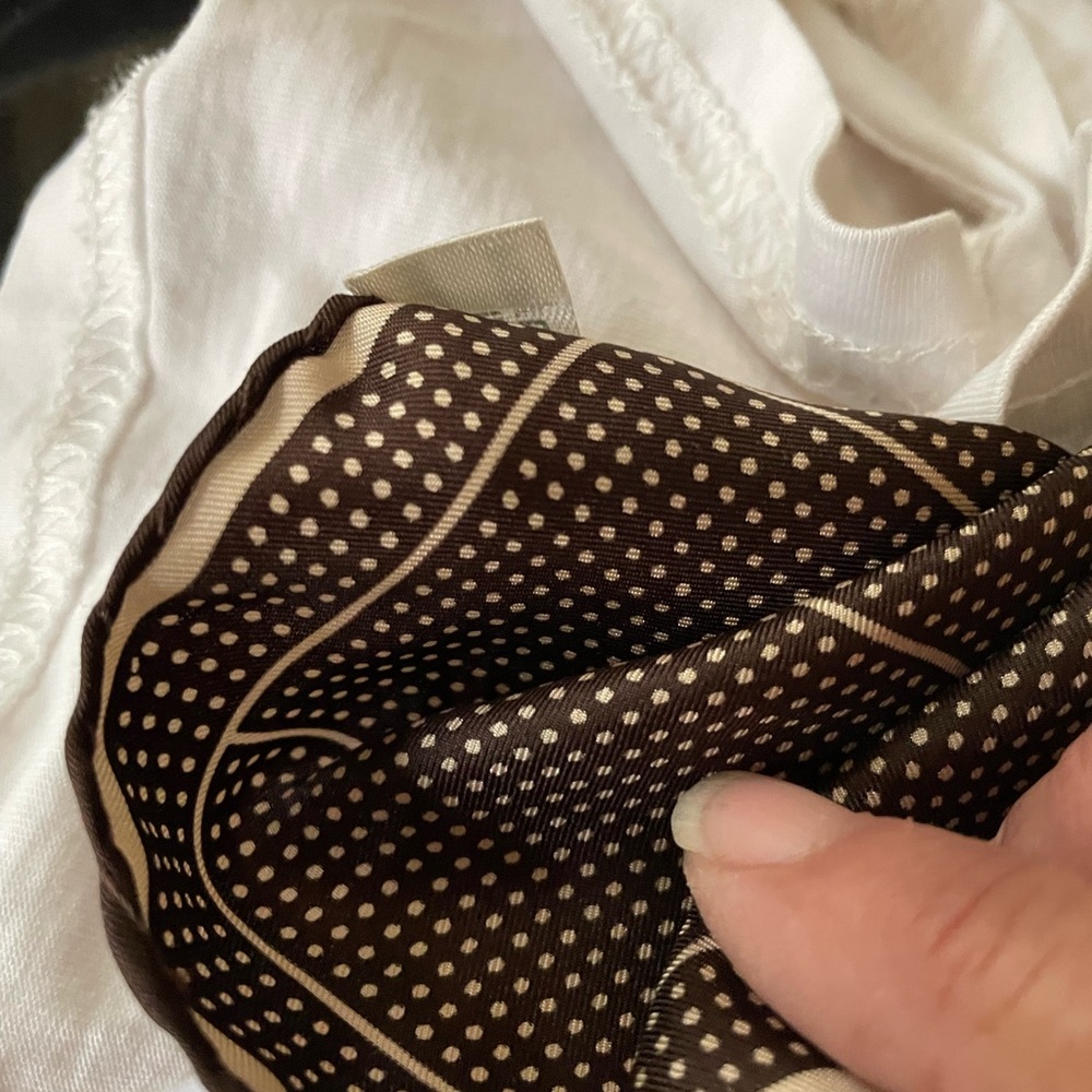 Authentic Christian Dior Silk Scarf - Picture 9 of 10